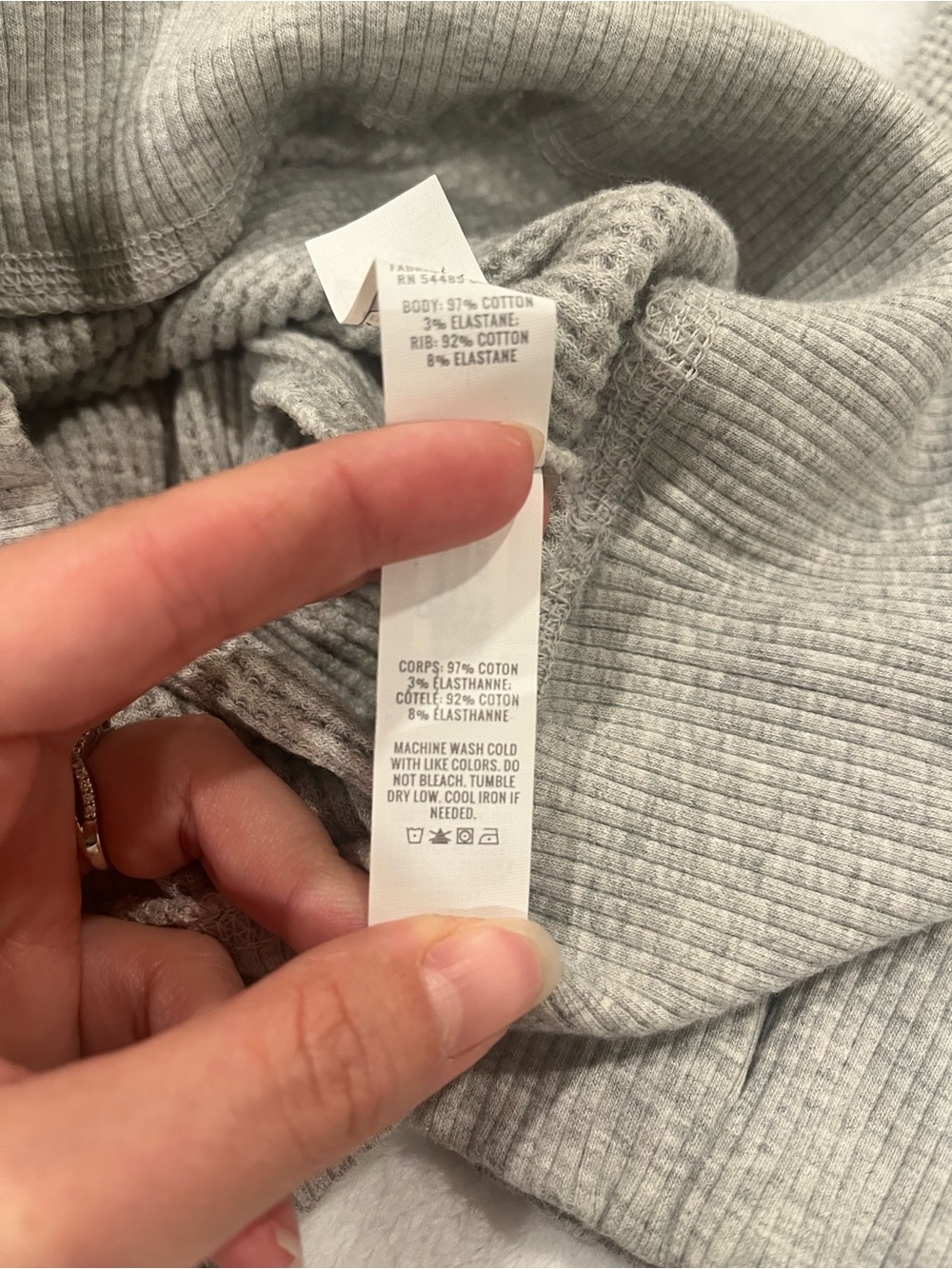 OFFLINE by Aerie Waffle Knit Raglan Long Sleeve Top - Medium - Picture 4 of 7